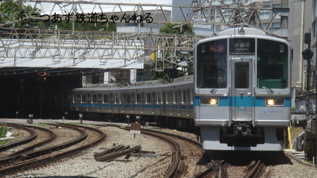 小田急線の電車 1000形1251F