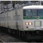 秋の臨時列車185系が運転 「185」「きらきら足利イルミ」「谷川岳もぐら・ループ」