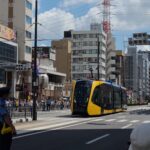 【宇都宮LRT】開業式に向けて回送列車運転 ミュージックホーンを鳴らしながら走行