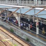 【宇都宮LRTのパレードは見るけど乗らない?】一般客のほとんどは1番列車を見ずに帰宅へ