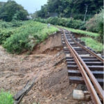 【線路が宙づり】いすみ鉄道復旧見込み立たず台風13号土砂災害被害情報を公開
